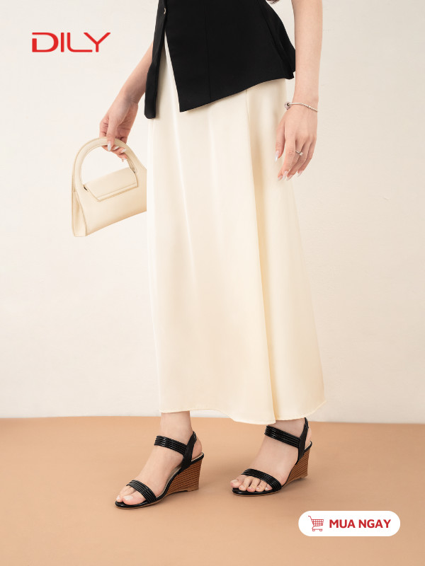 Sandal đế xuồng thiết kế quai mảnh thanh lịch DL0661 - DILY