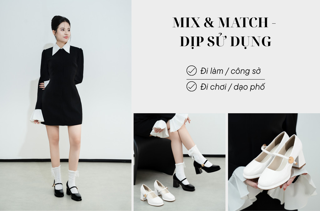 Giày Mary Jane DL0628