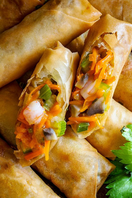 Chả giò - Món ăn mang đậm nét truyền thống của Tết Nguyên Đán