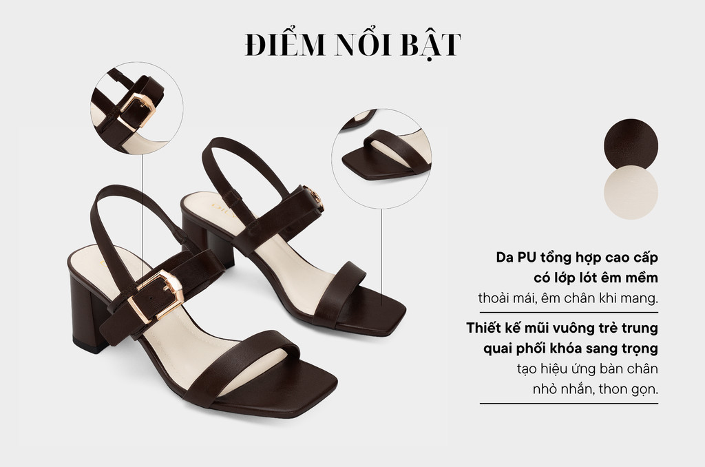 Sandal Cao Gót DL0656