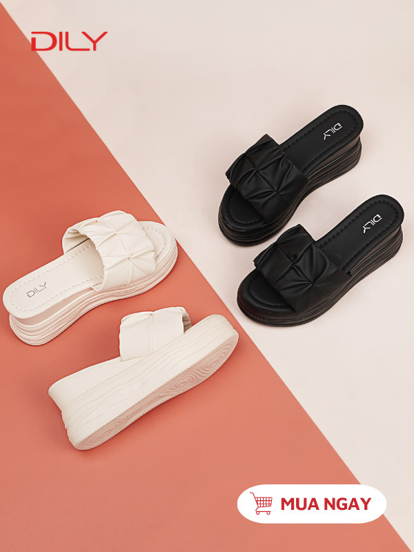 Guốc xuồng quai nhún xinh xắn AG0159 - DILY