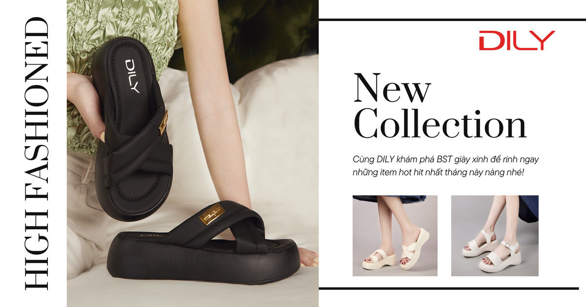 Những mẫu giày nữ đẹp mới nhất tại DILY nàng không nên bỏ lỡ vào tháng 8 2023
