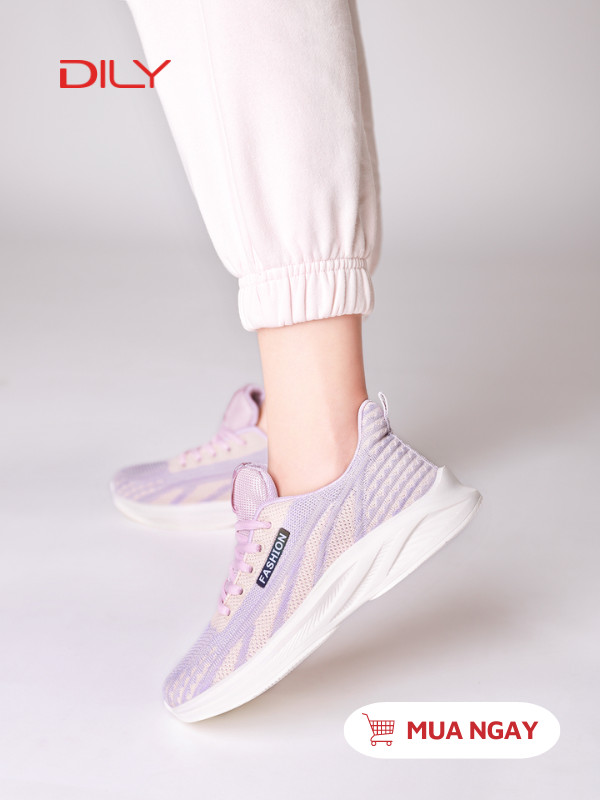 Giày chạy bộ bằng vải thoáng khí cao cấp AG0050 - DILY