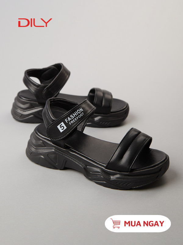 Sandal đế cao su êm chân, thiết kế cơ bản thanh lịch AG0094 - DILY