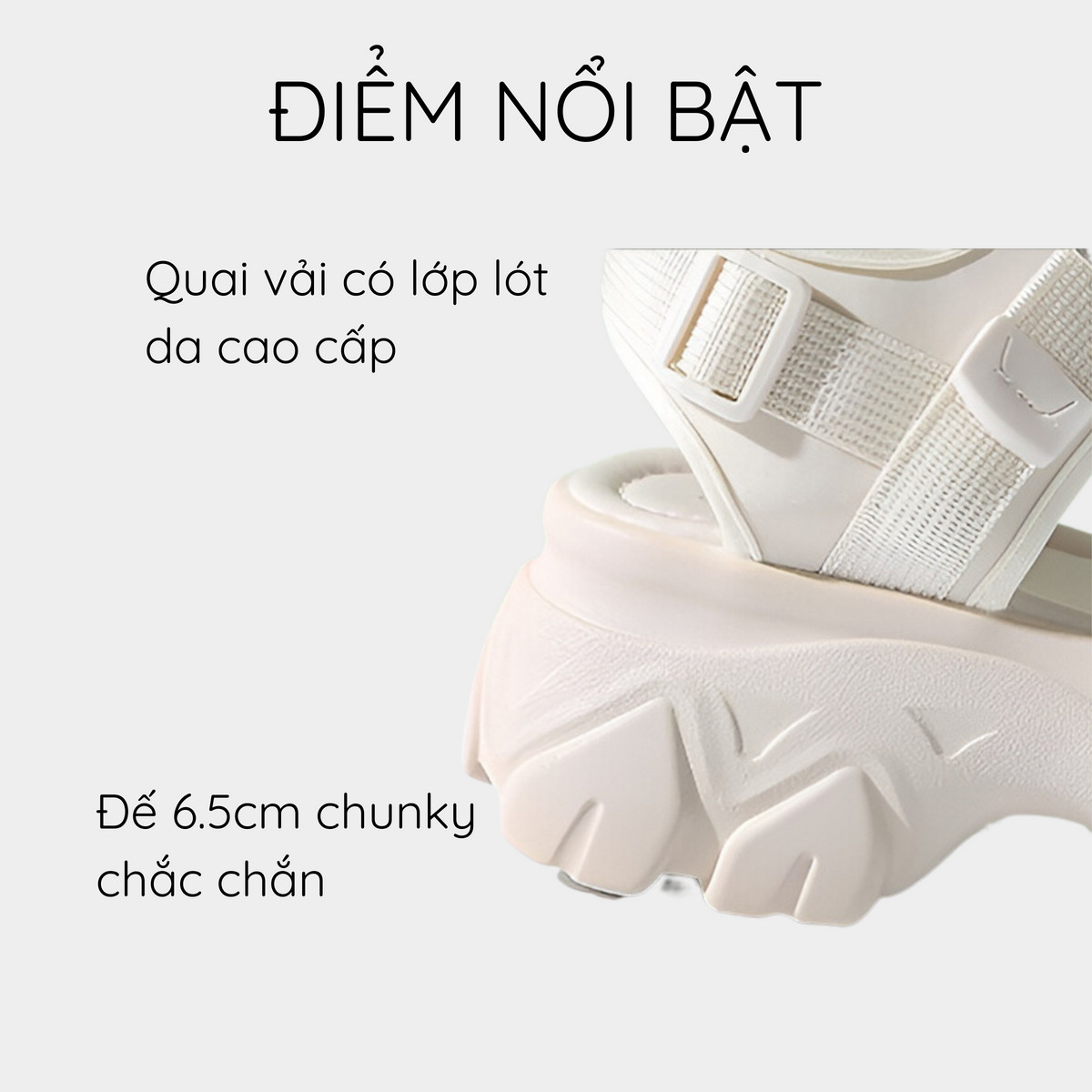 Sandal đế độn AG0086