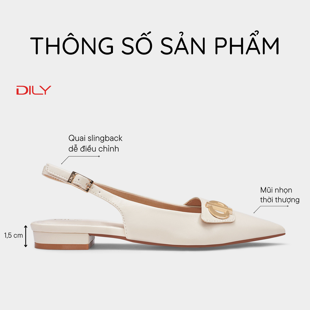 Giày Búp Bê DL0592