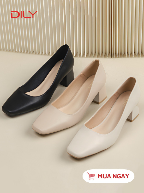 Giày cao gót cao 5cm tiện dụng AA0388 - DILY