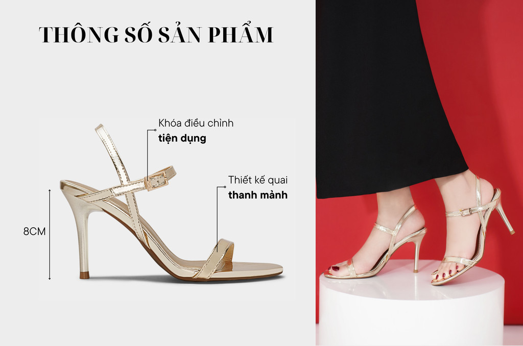 Sandal Cao Gót DL0565