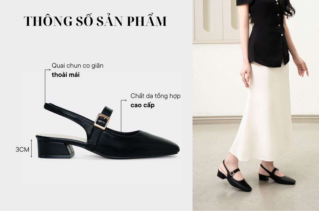 Giày Slingback DL0690