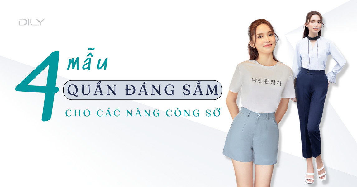 Quần công sở - 4 mẫu quần đáng sắm nhất cho nàng công sở 