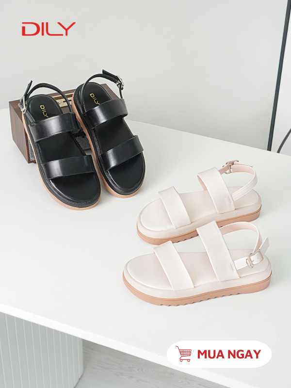 Sandal bánh mì đế chống trượt cao cấp DL0535 - DILY