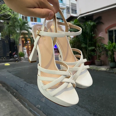 Color : White / Size : 37