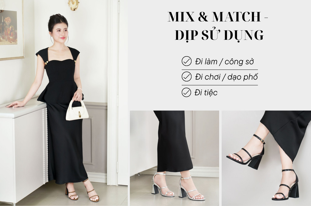 Sandal Cao Gót DL0581