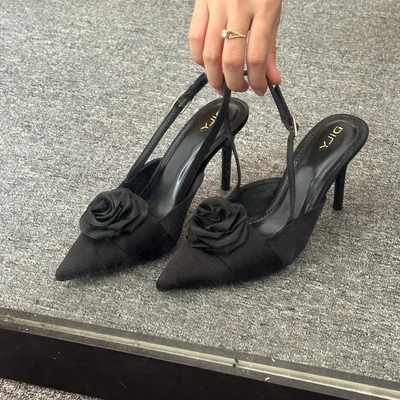 Color : Black / Size : 37