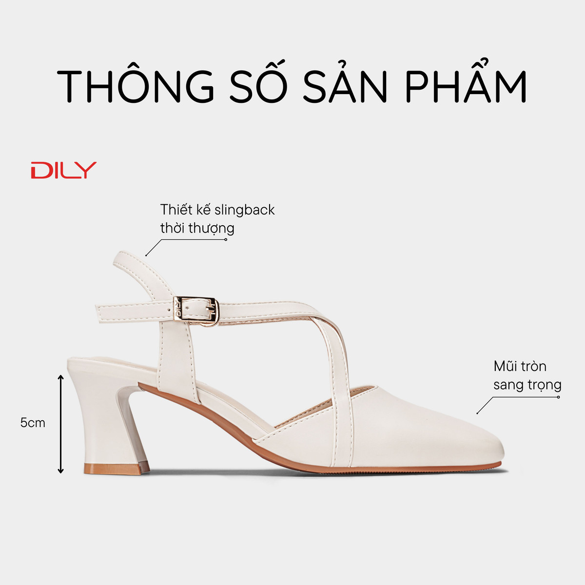 Giày Slingback DL0566