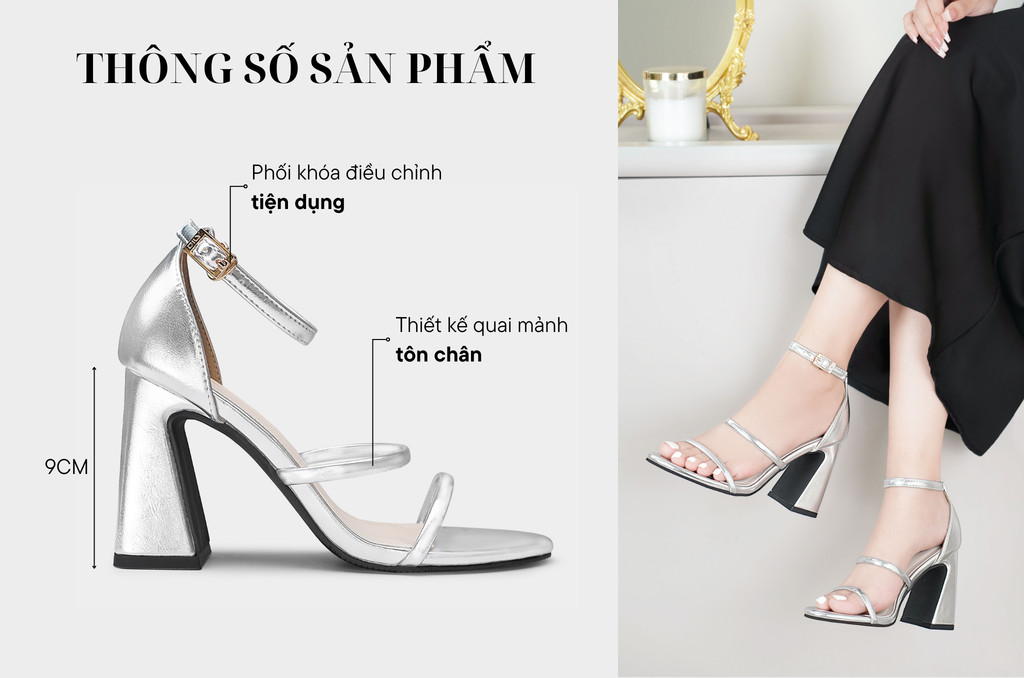 Sandal Cao Gót DL0581