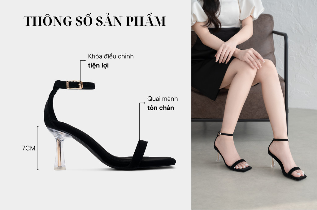 Sandal Cao Gót DL0526
