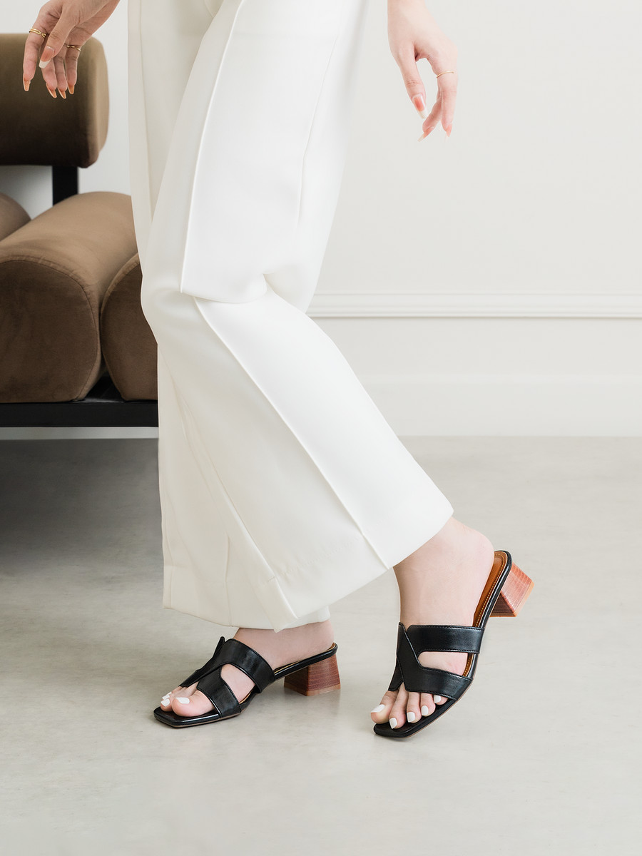 Dép Guốc DL0665 Đen