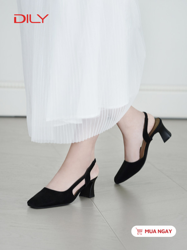Giày cao gót slingback thiết kế cut-out sang trọng DL0544 - DILY