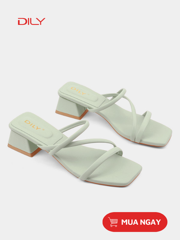 Guốc nữ đế thấp quai mảnh tôn chân AA0290 - DILY