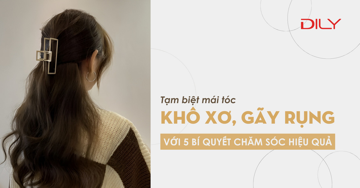 Tạm biệt mái tóc khô xơ gãy rụng với 5 bí quyết chăm sóc hiệu quả