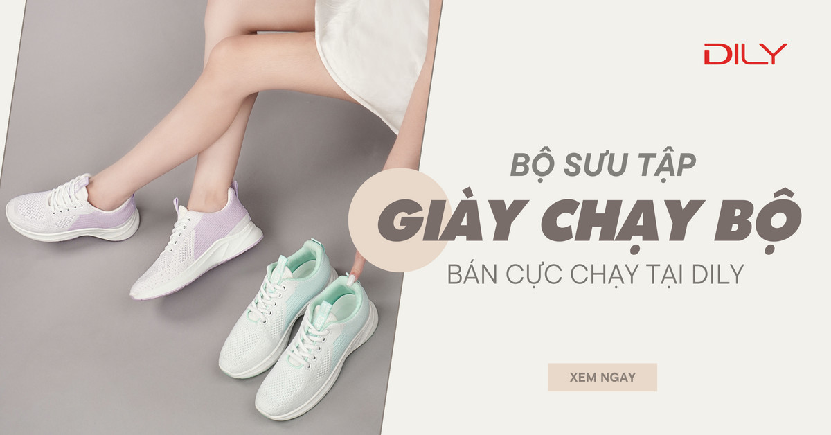 Nâng cao sức khỏe cùng 5 mẫu giày chạy bộ nữ êm chân tại DILY