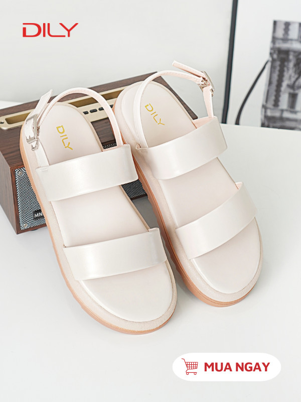 Sandan đế độn quai ngang êm ái DL0535 - DILY