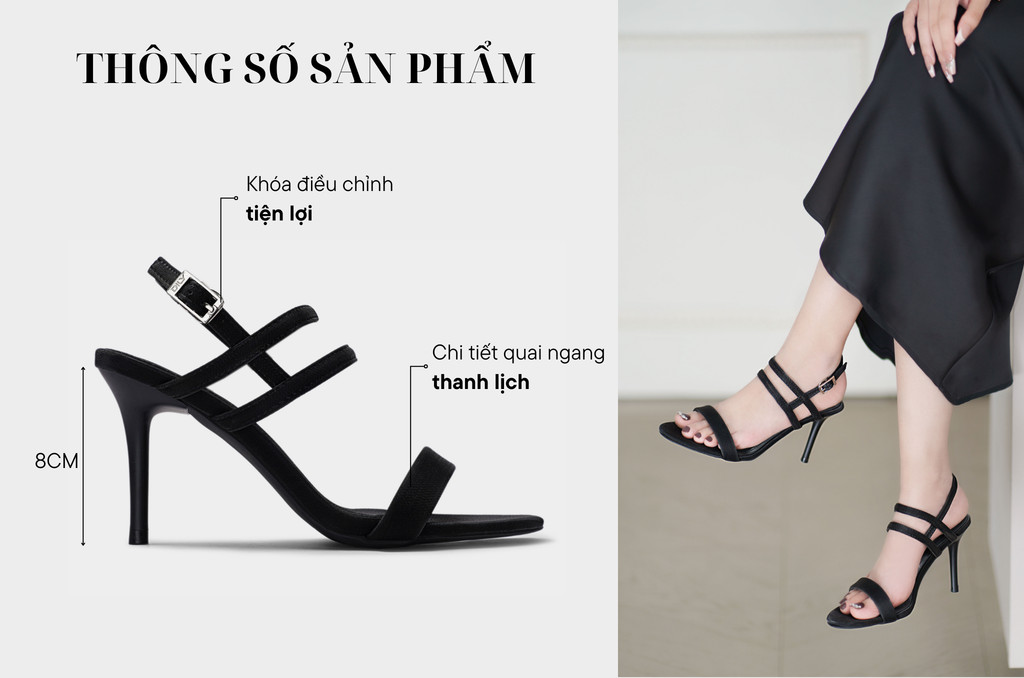 Sandal Cao Gót DL0572