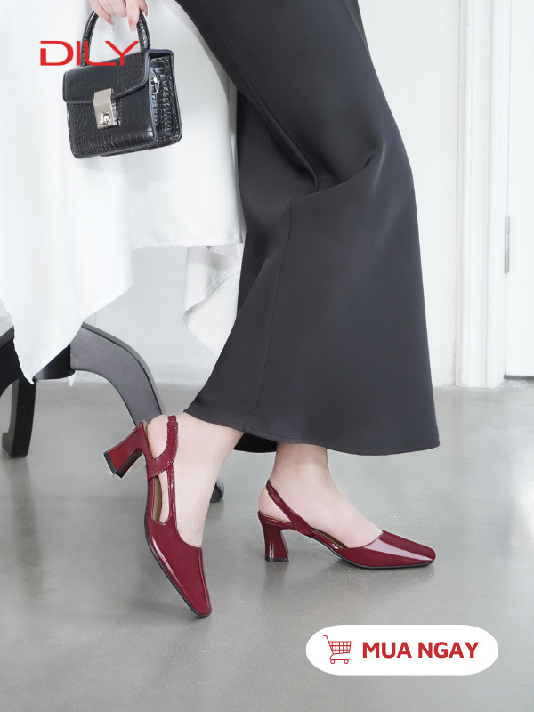 Giày cao gót đi tiệc thiết kế cut-out thời thượng DL0544 - DILY