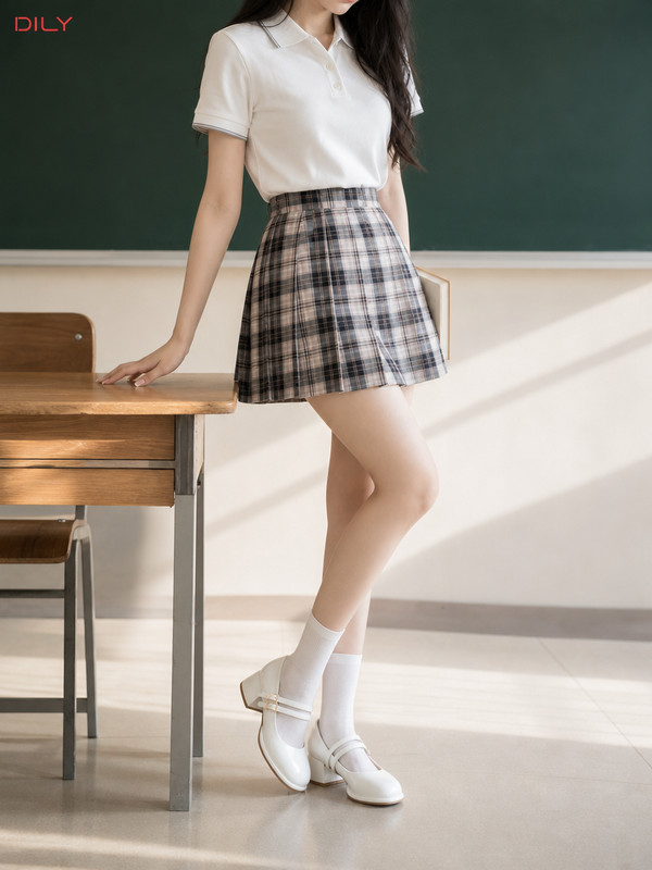 Outfit đi học duyên dáng