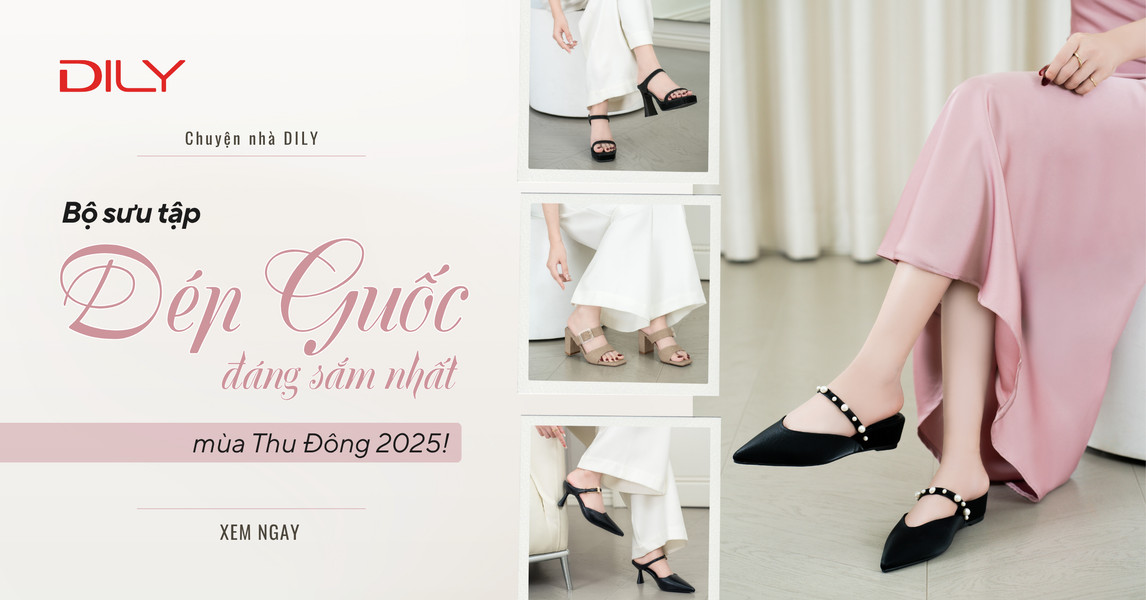 Tổng hợp những mẫu dép guốc đáng sở hữu nhất mùa Thu Đông 2025