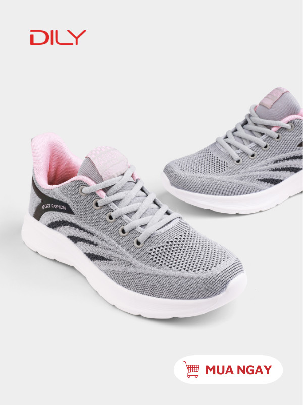 Giày sneaker chạy bộ siêu êm AG0049 - DILY