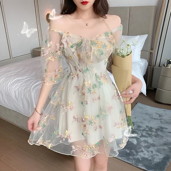 Đầm hoa nhí - Items lung linh cho phái đẹp tươi mới ngày hè