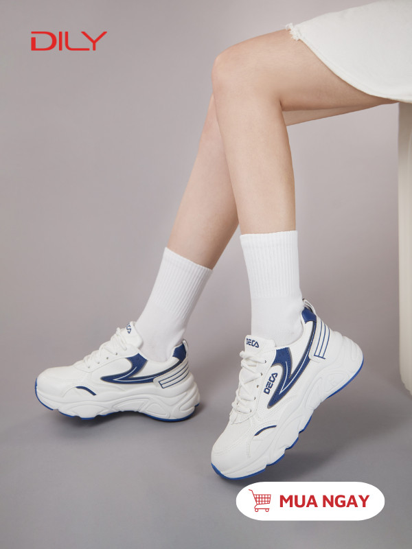 Giày thể thao chạy bộ đế cao siêu êm chân AG0035 - DILY