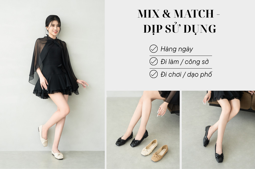 Giày Búp Bê DL0569