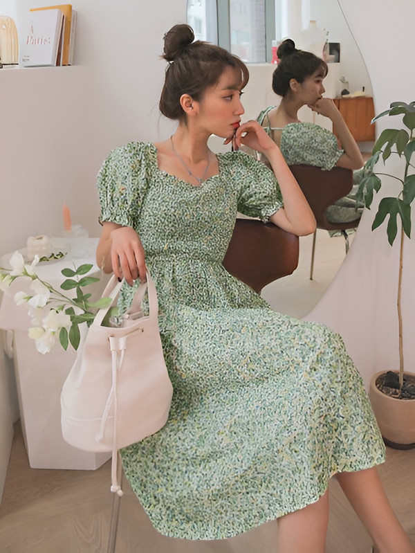 Đầm hoa nhí - Items lung linh cho phái đẹp tươi mới ngày hè