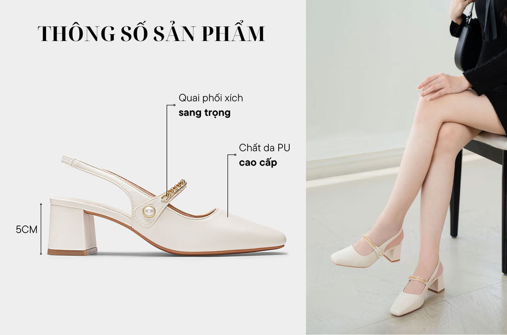 Giày Slingback DL0554
