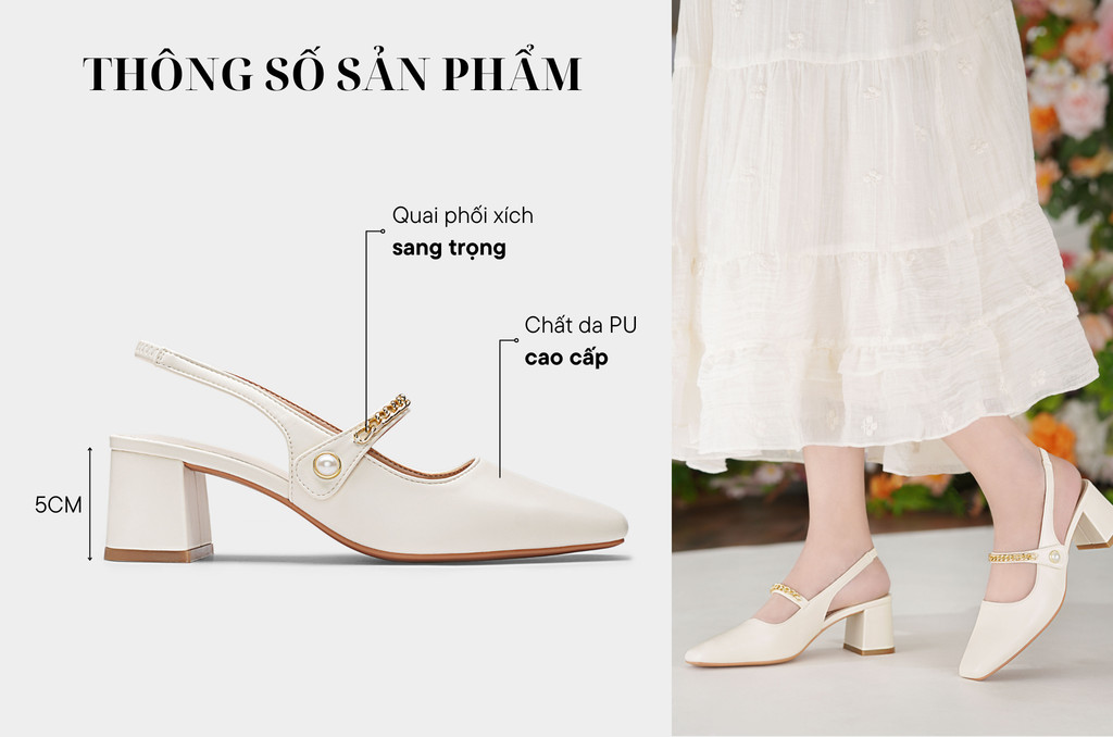 Giày Slingback DL0554