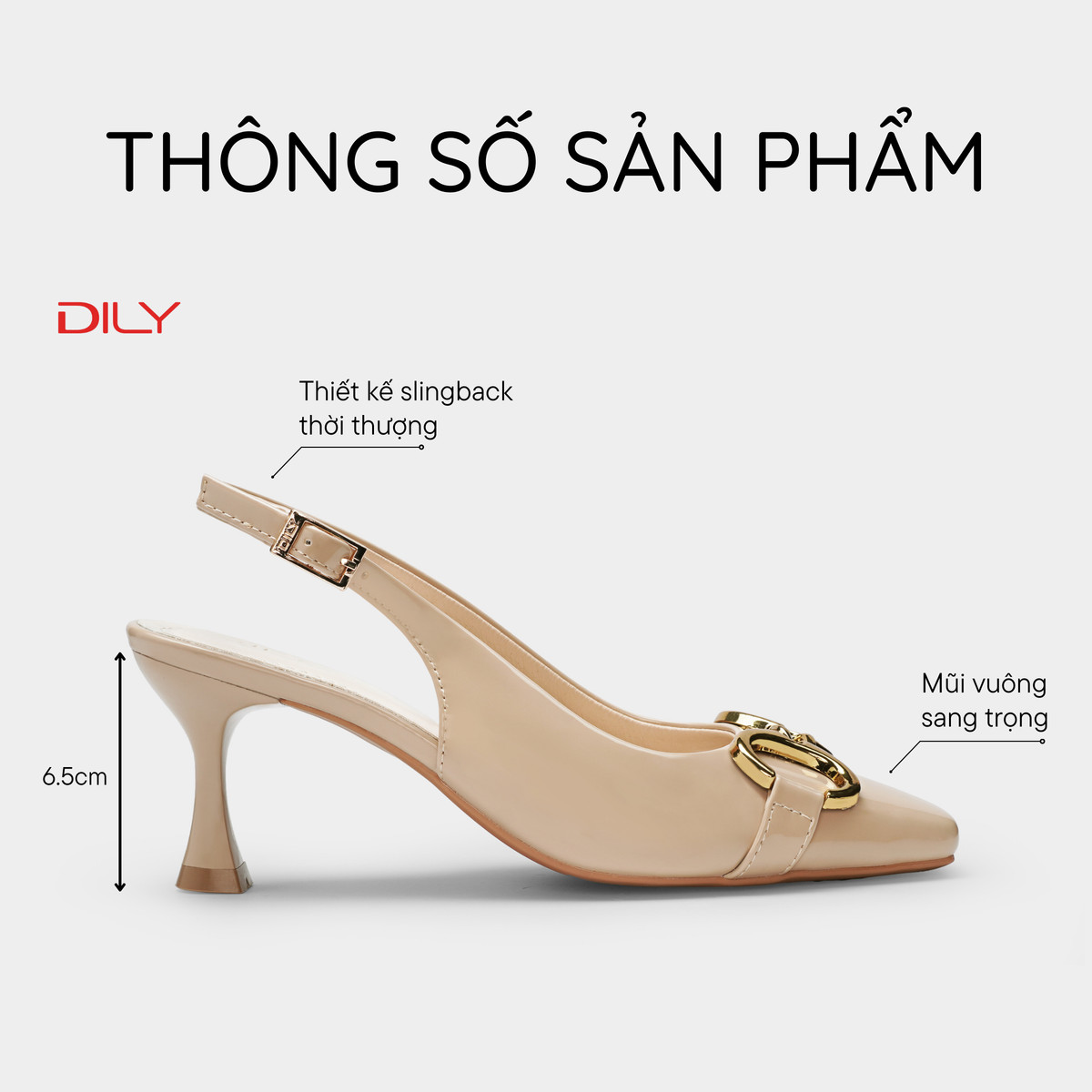 Giày Slingback DL0561