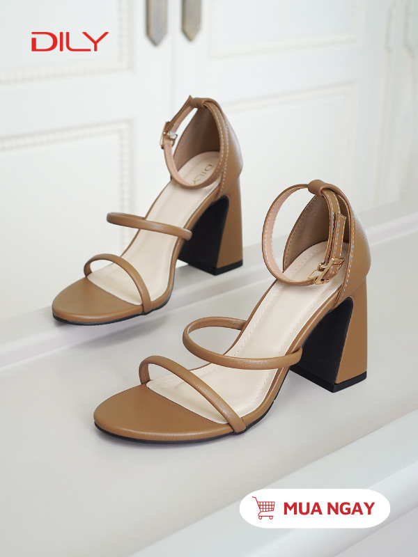 Sandal cao gót quai mảnh thanh lịch DL0581 - DILY