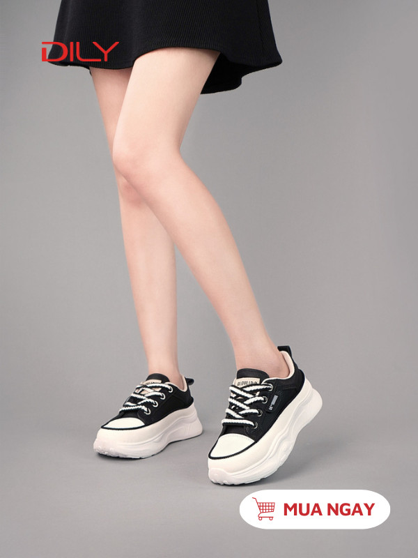 Giày sneaker đế độn trẻ trung AG0140 - DILY