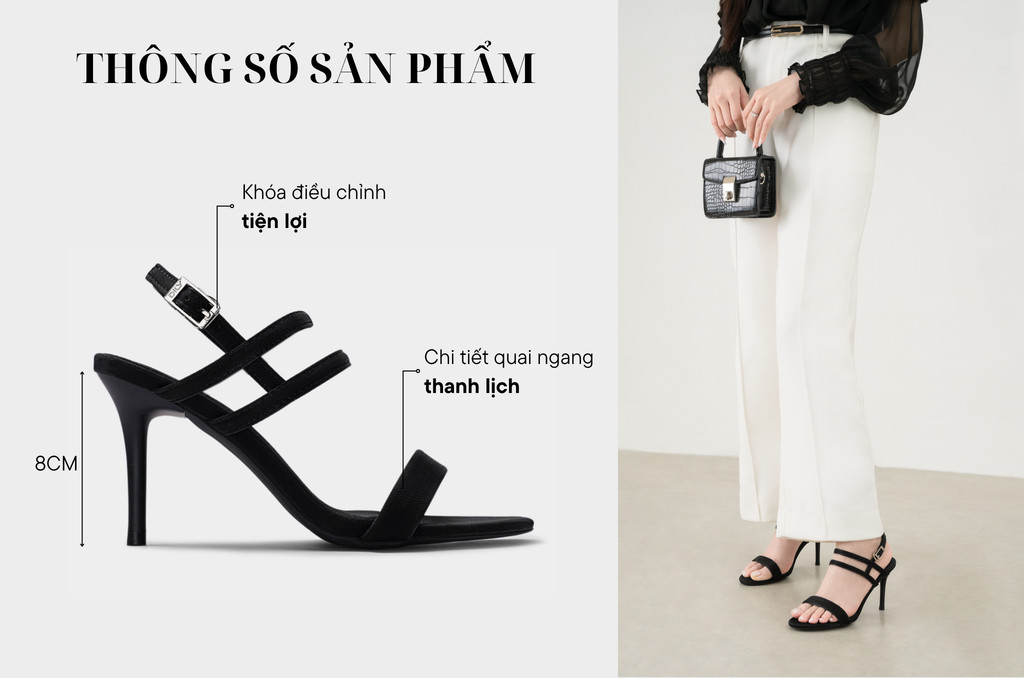 Sandal Cao Gót DL0572