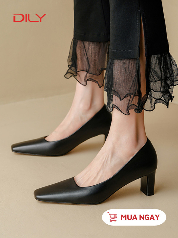 Giày cao gót công sở basic thanh lịch AA0354 - DILY