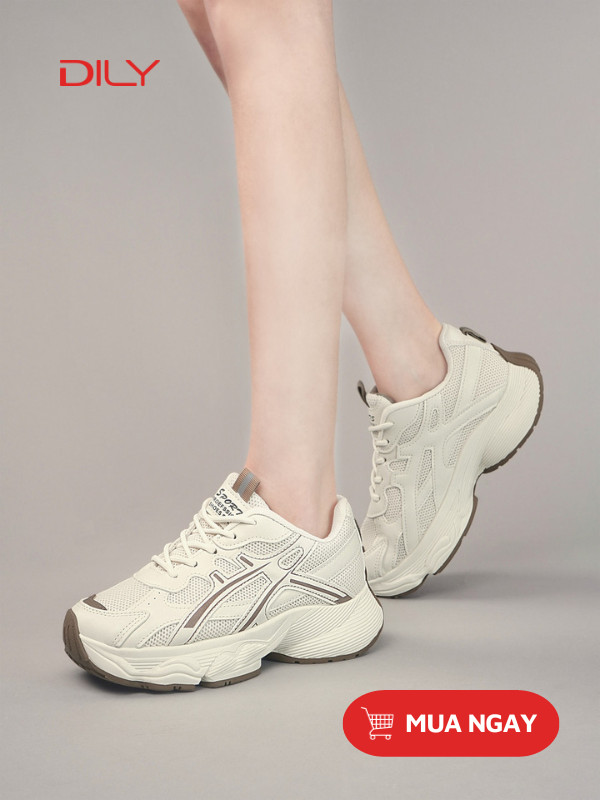 Giày sneaker nữ đẹp form Chunky AG0137 - DILY