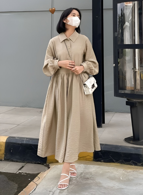 Đầm sơ mi - Item thanh lịch, đa dụng nàng công sở không thể thiếu