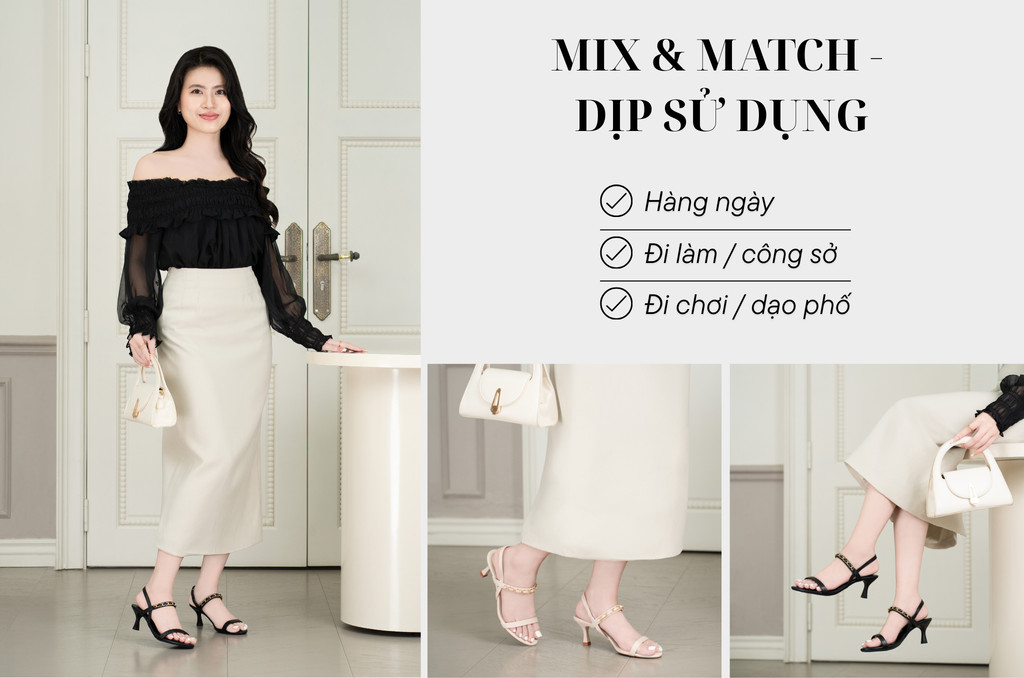 Sandal Cao Gót DL0519