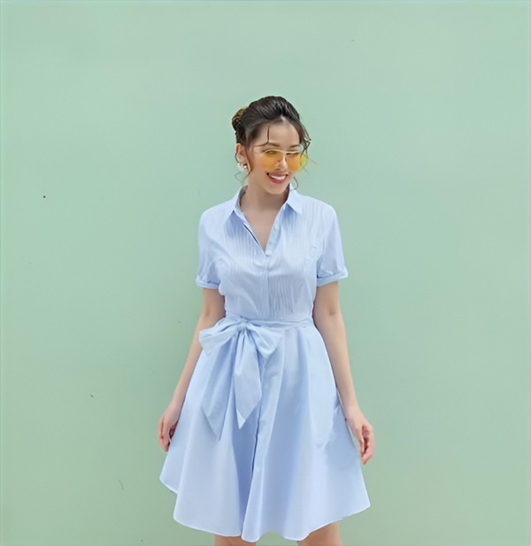 Đầm sơ mi - Item thanh lịch, đa dụng nàng công sở không thể thiếu