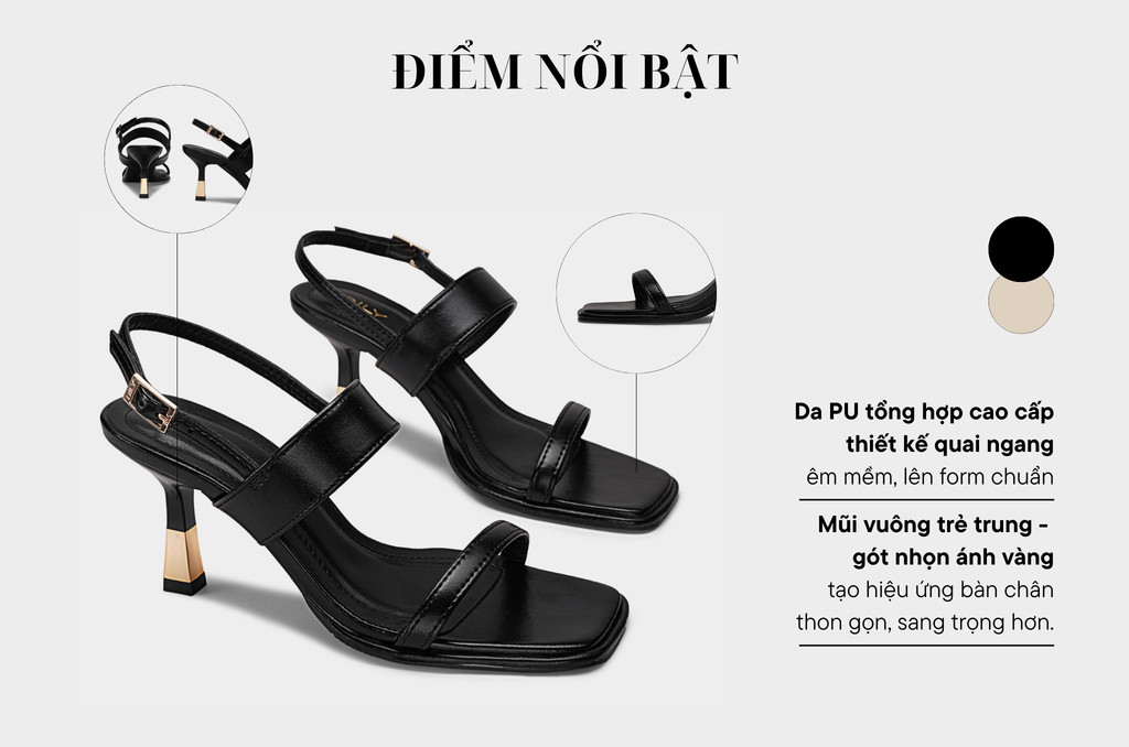 Sandal Cao Gót DL0536
