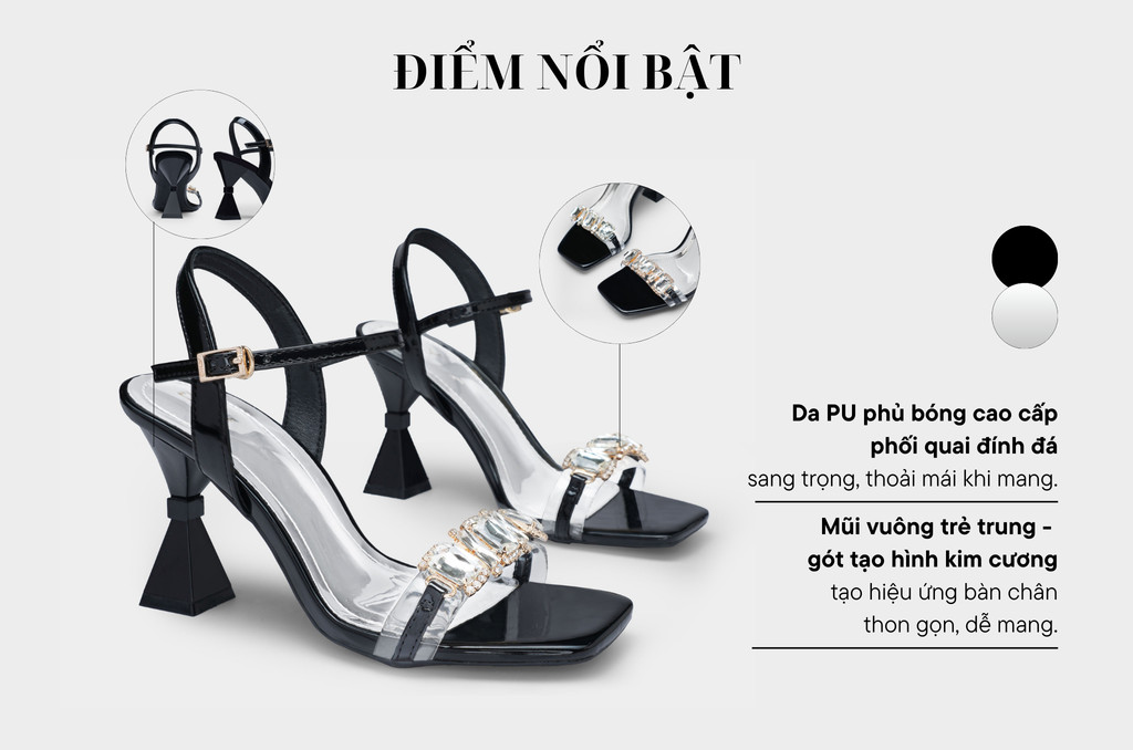 Sandal cao gót DL0593