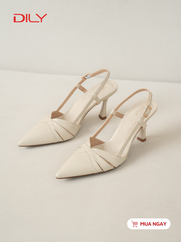 Giày cao gót slingback thiết kế cut-out sang trọng DL0689 - DILY
